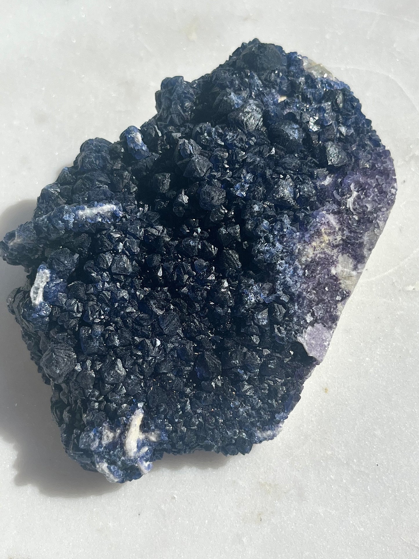 Blueberry Fluorite Specimen #4