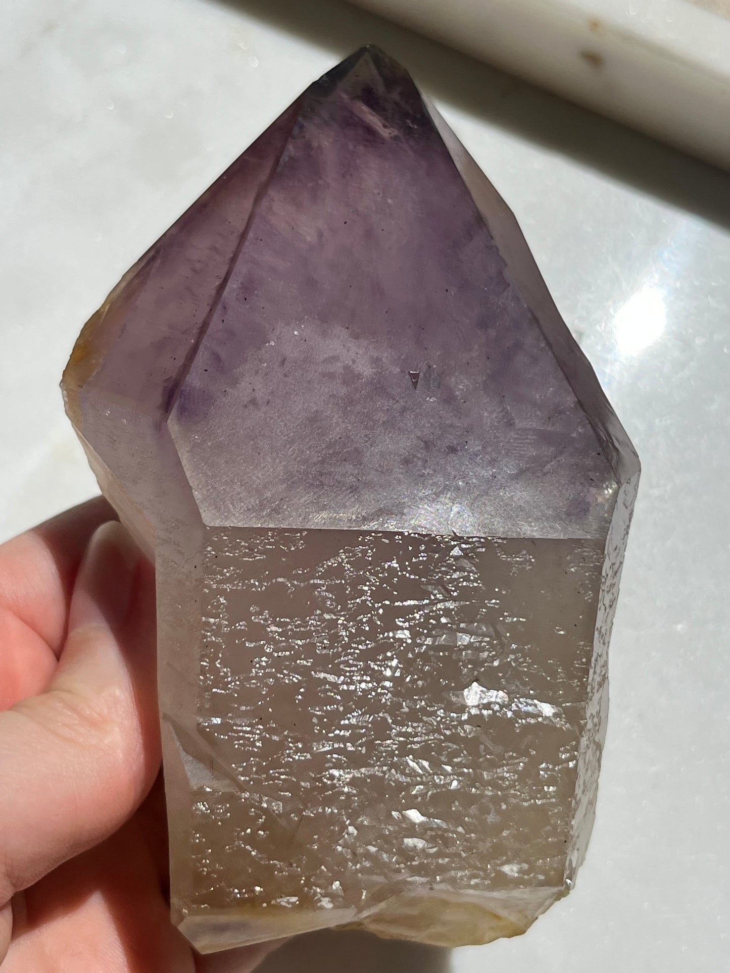 'Jupiter' Australian Amethyst w/Record Keeper Features #9