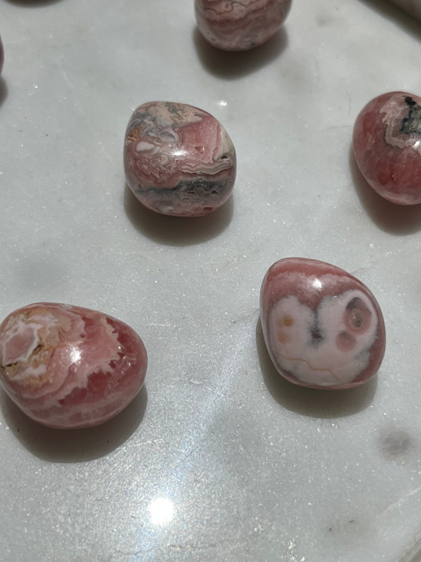 Rhodochrosite Tumbled Stone