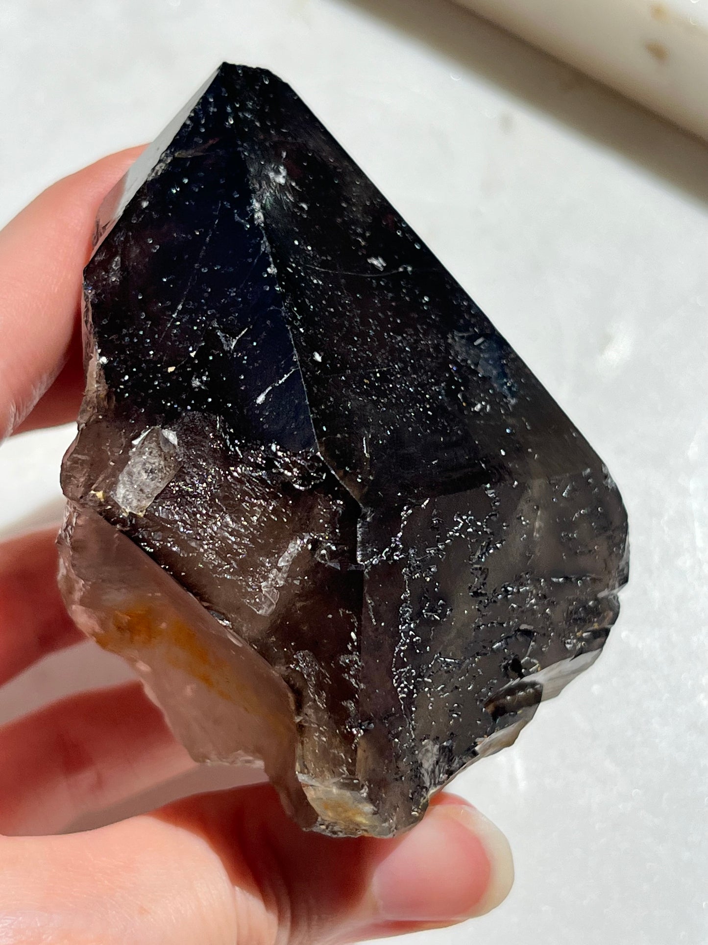 'Eternia' Australian Dark Smokey Amethyst w/Record Keeper Features #4