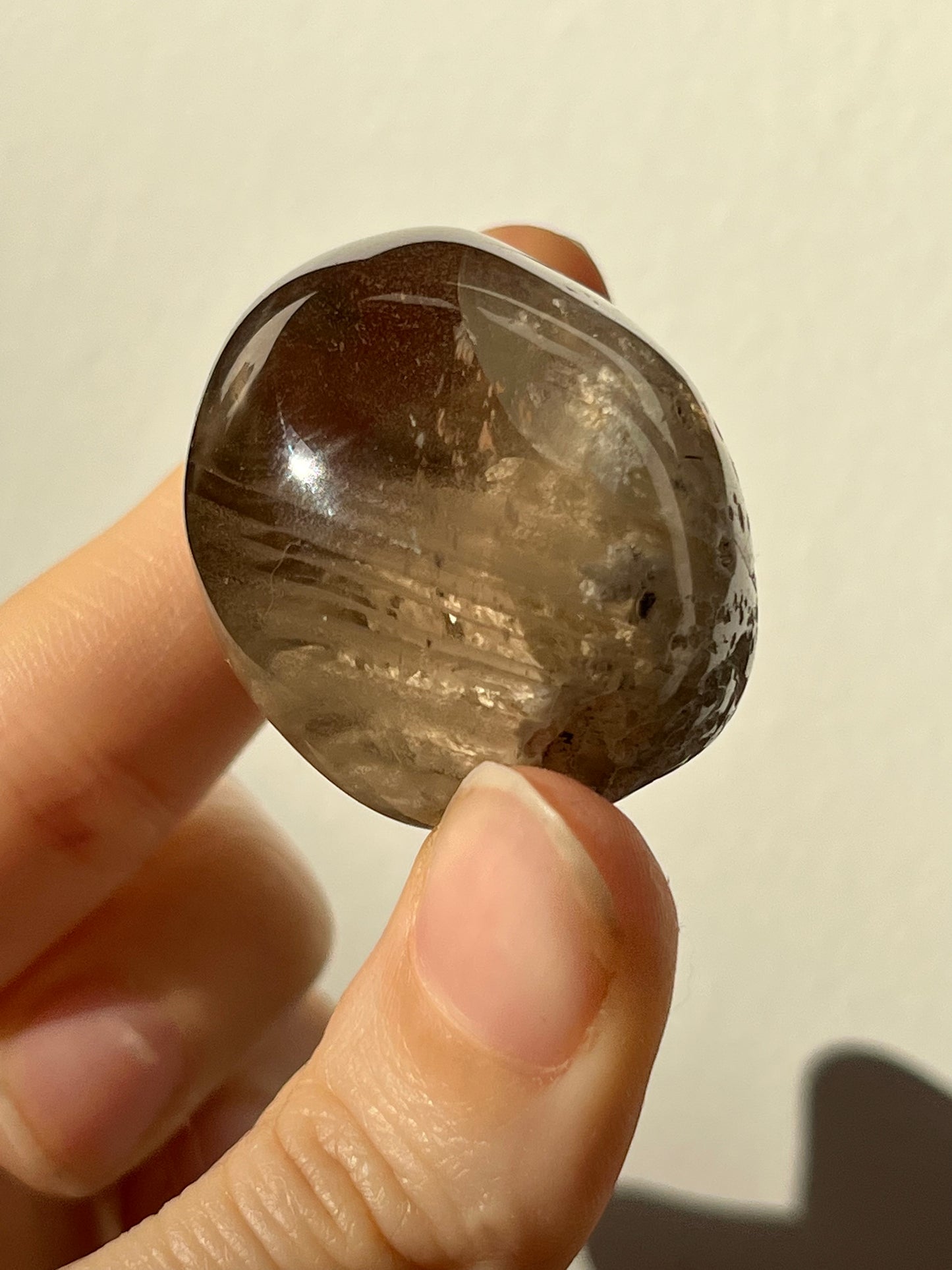 Smokey Phantom Garden Quartz Lens #14