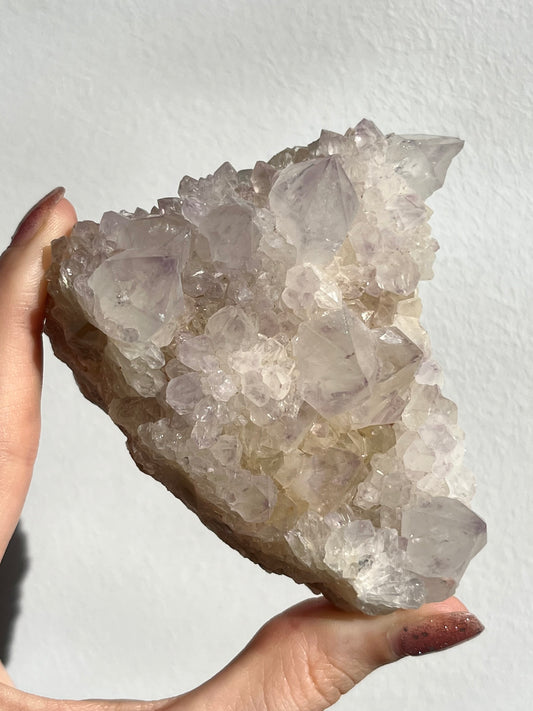 Lilac Spirit Amethyst Cluster w/Hematoid Inclusions #2