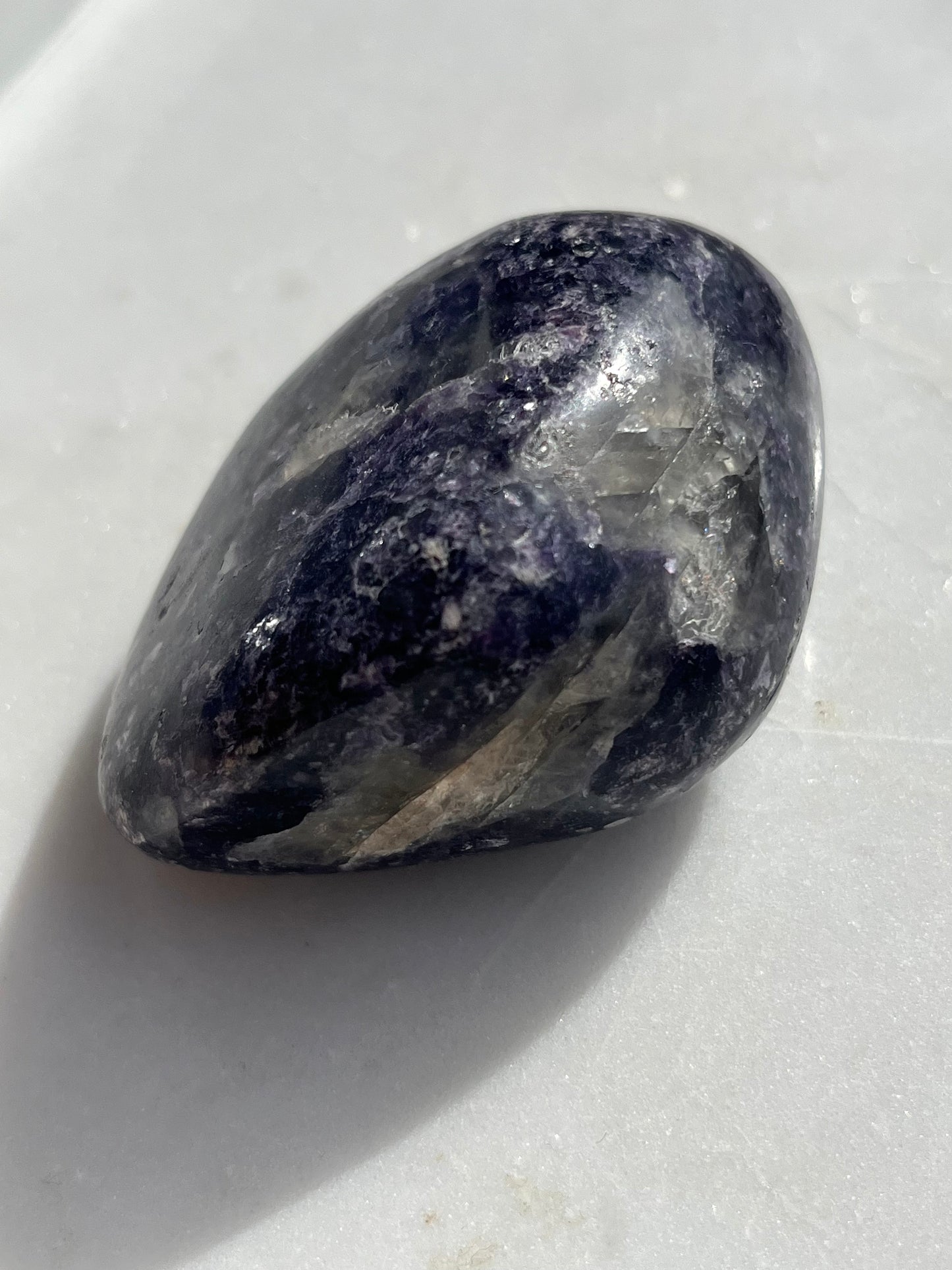 Lepidolite Freeform w/Smokey Quartz & Silver Mica #3