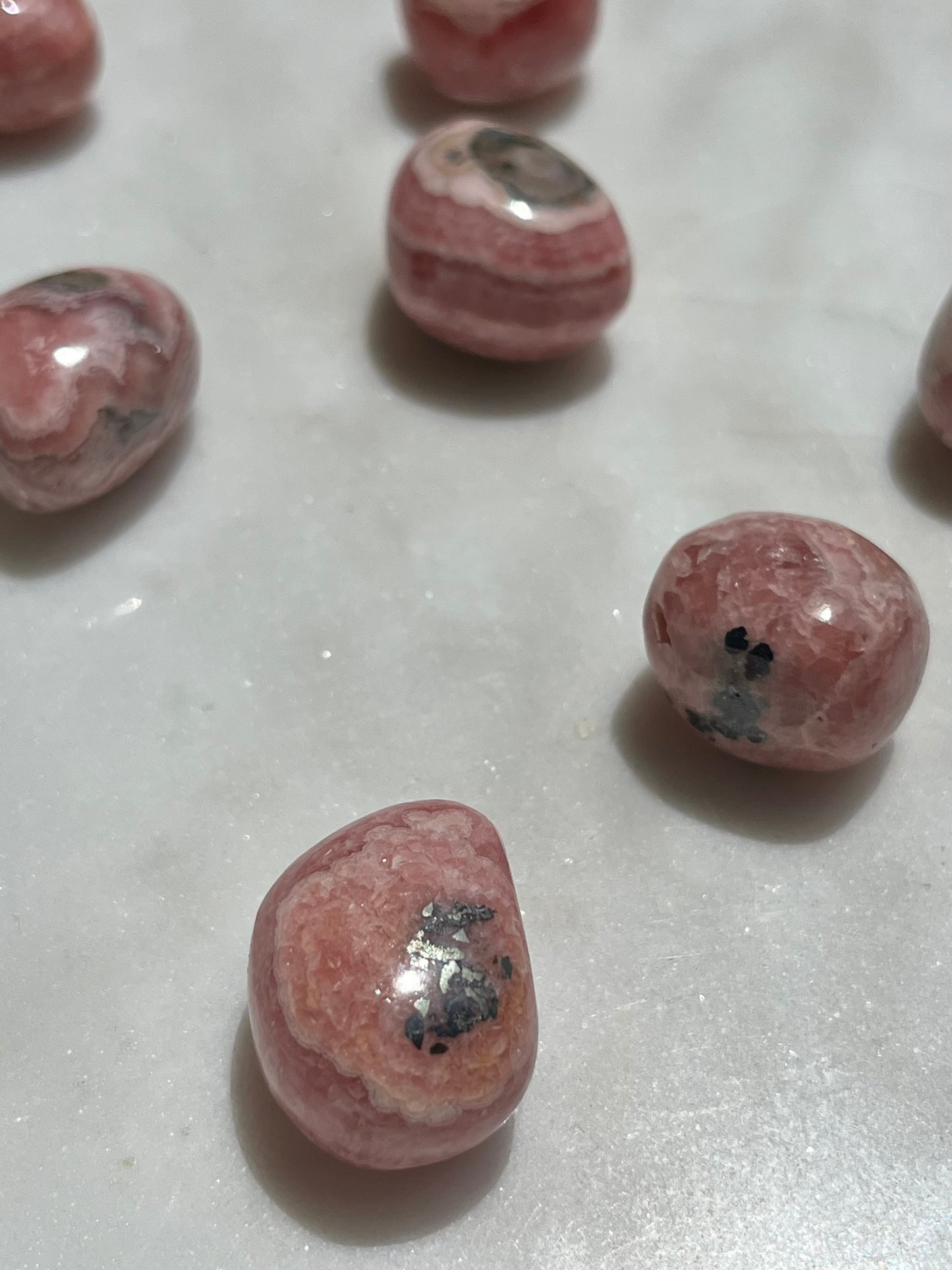 Rhodochrosite Tumbled Stone
