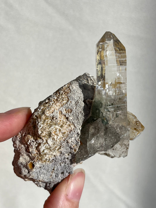 Chlorite Included Himalayan Quartz w/Muscovite #8