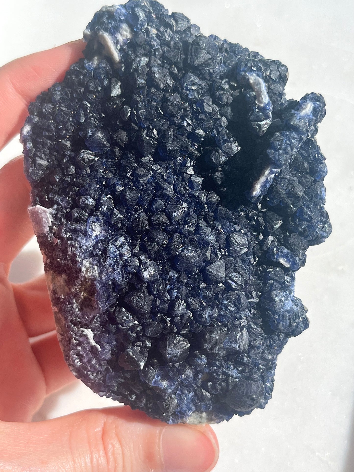 Blueberry Fluorite Specimen #4