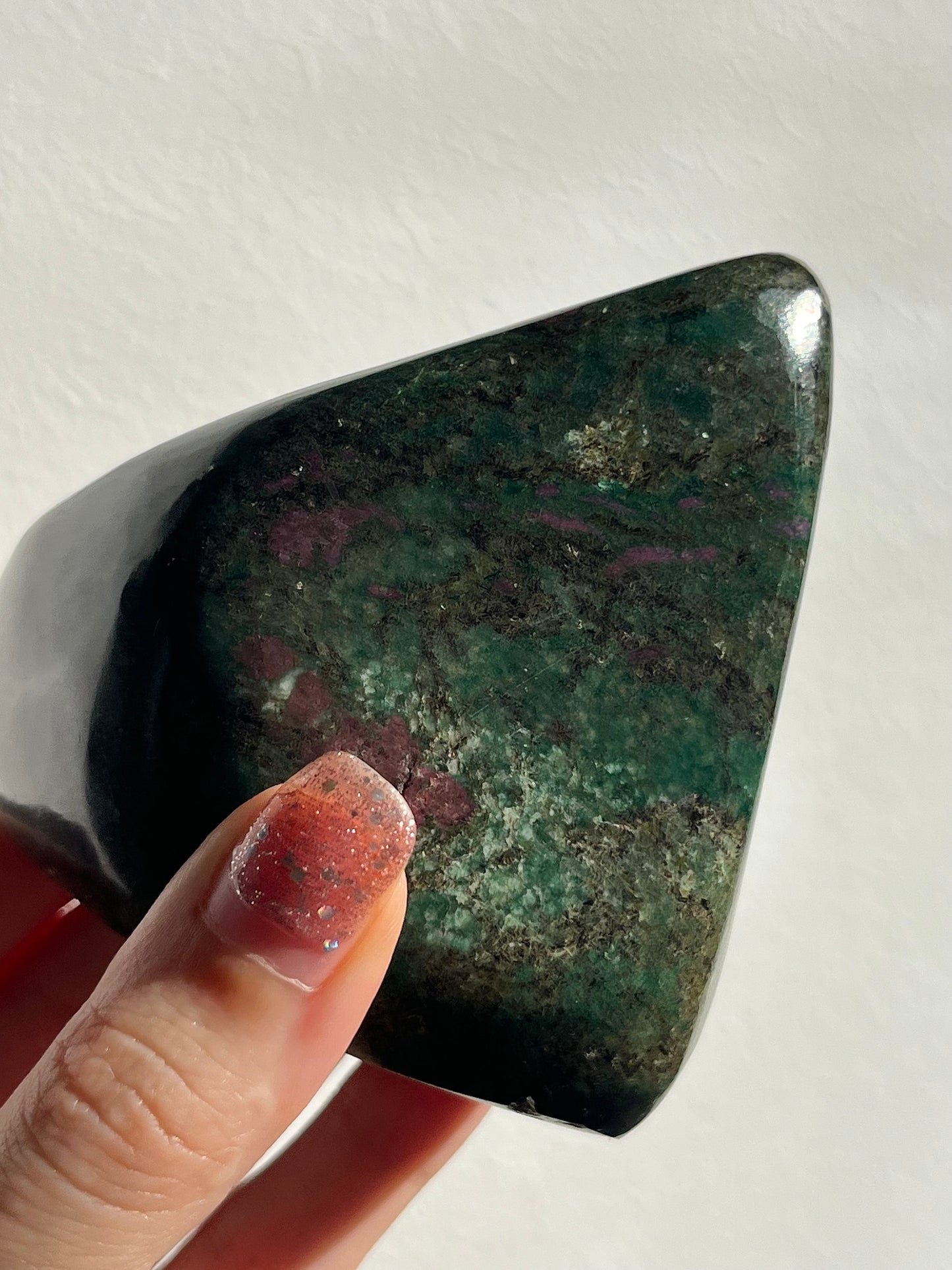 Ruby in Fuschite Freeform #1 (UV Reactive)