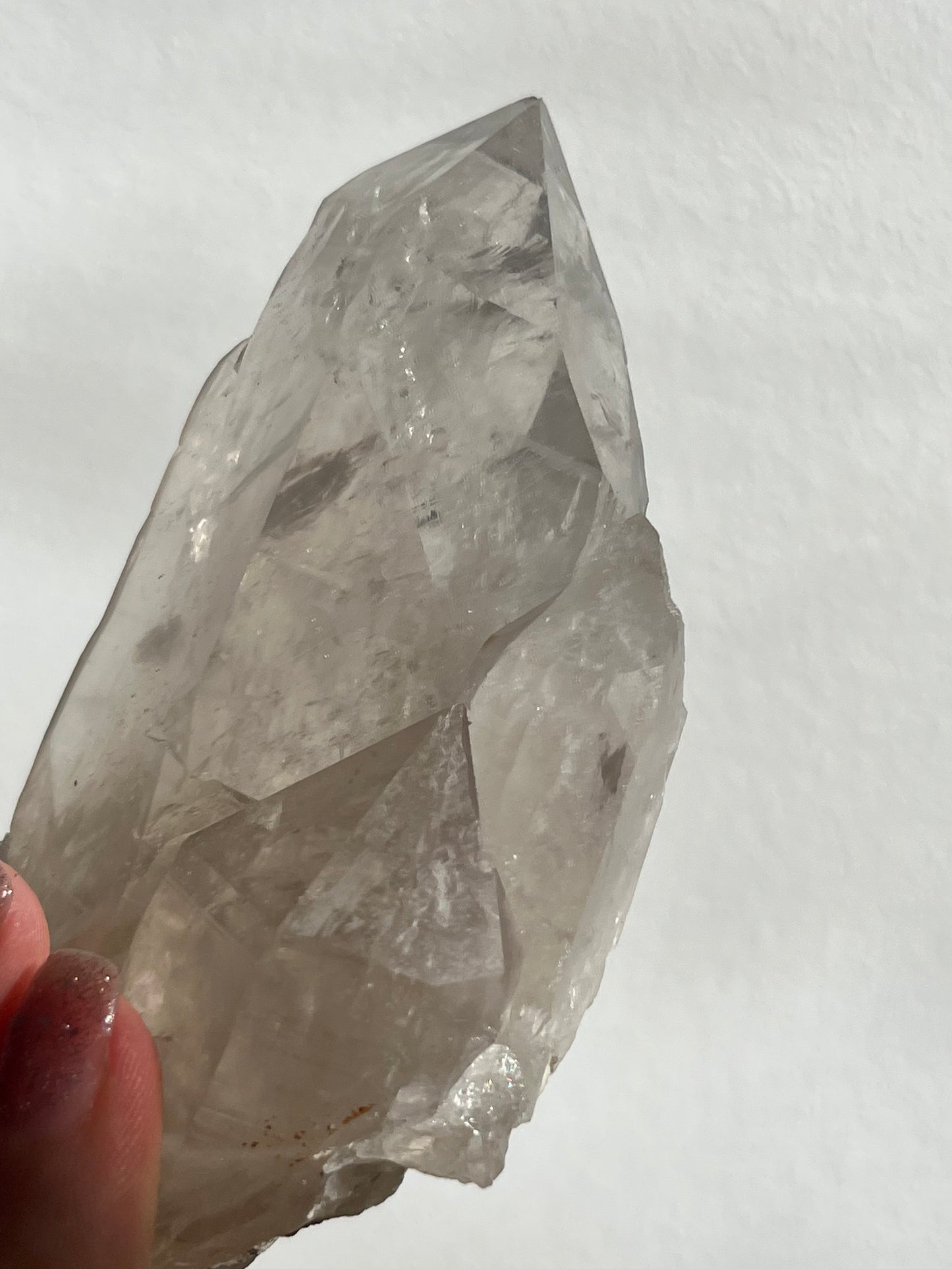 Himalayan Smokey Quartz Cluster w/Etched Features #9