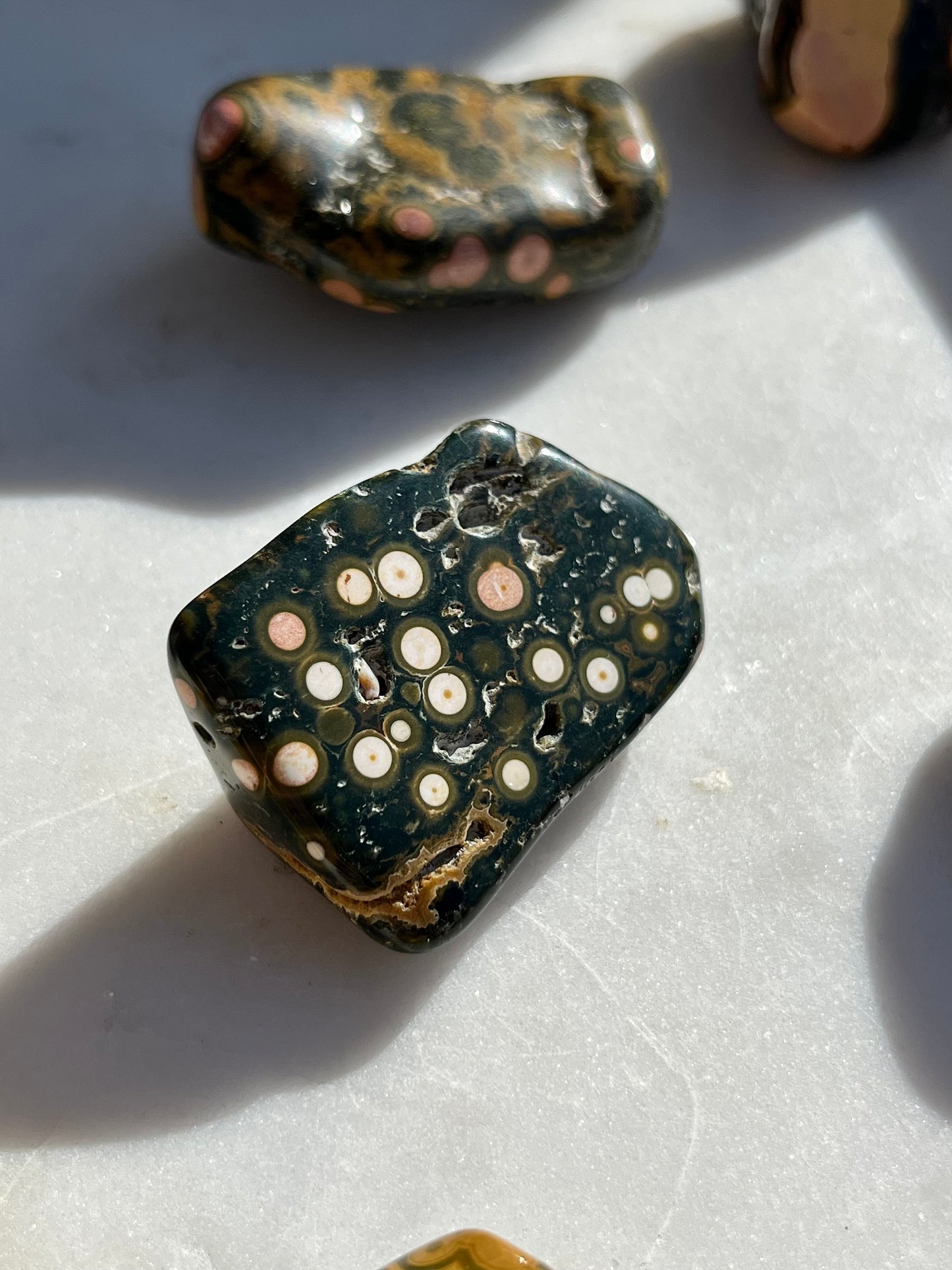 Kabamby Ocean Jasper Chunky Freeform
