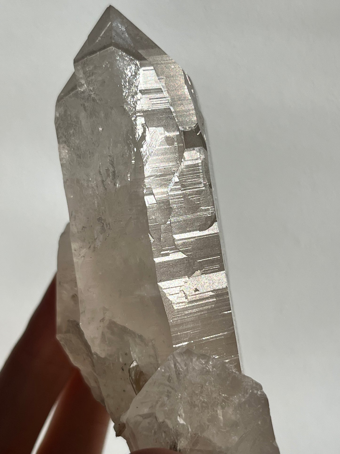 Himalayan Smokey Quartz Cluster w/Etched Features #9