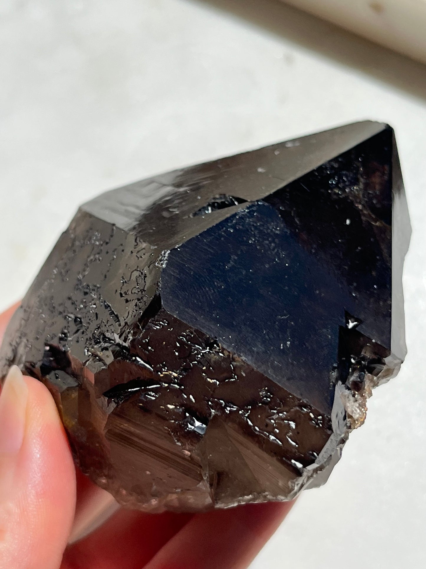 'Eternia' Australian Dark Smokey Amethyst w/Record Keeper Features #4