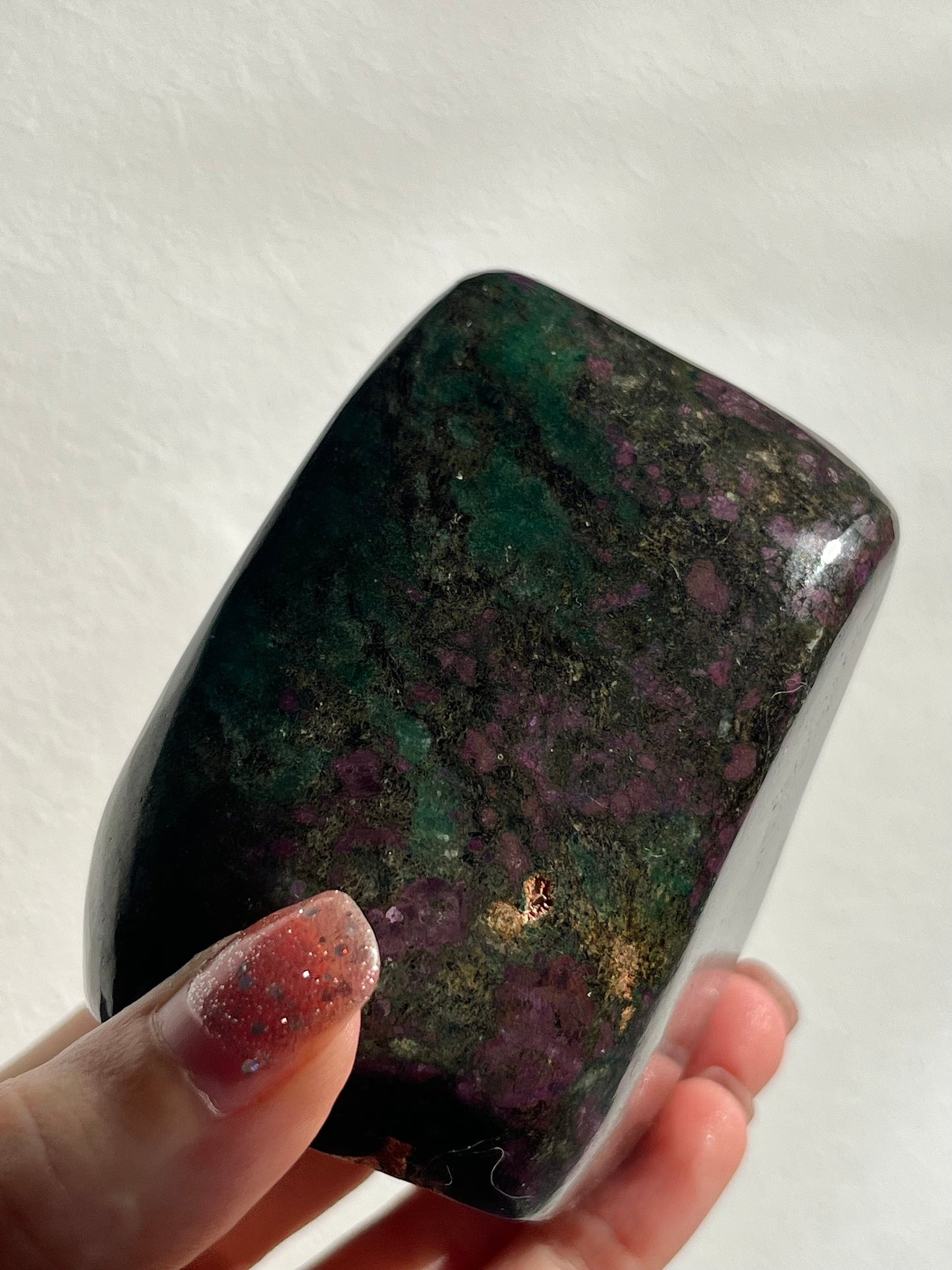 Ruby in Fuschite Freeform #1 (UV Reactive)