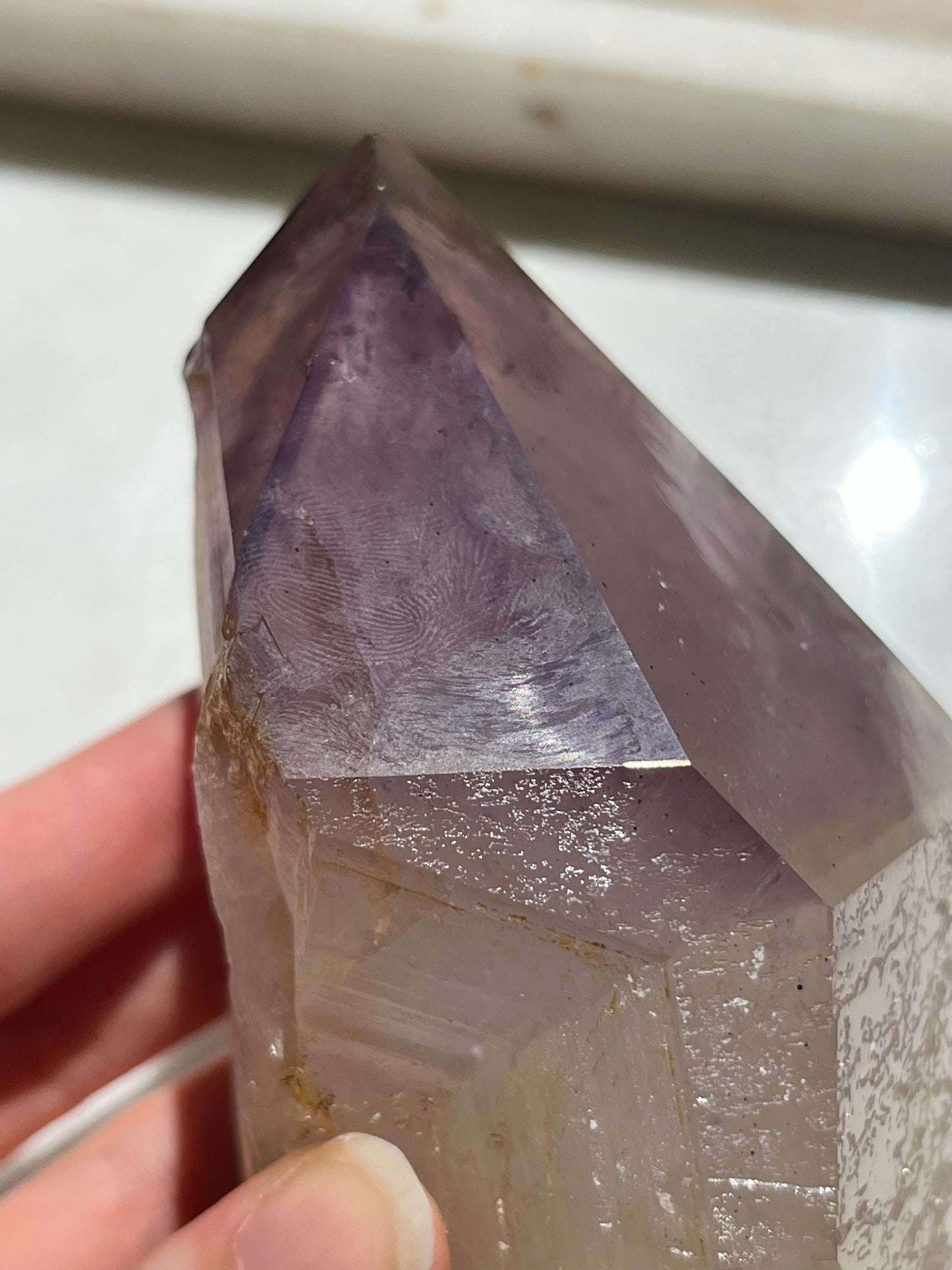 'Jupiter' Australian Amethyst w/Record Keeper Features #9
