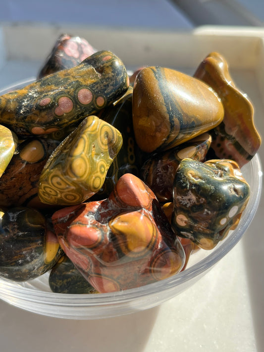 Forma libre gruesa de Kabamby Ocean Jasper