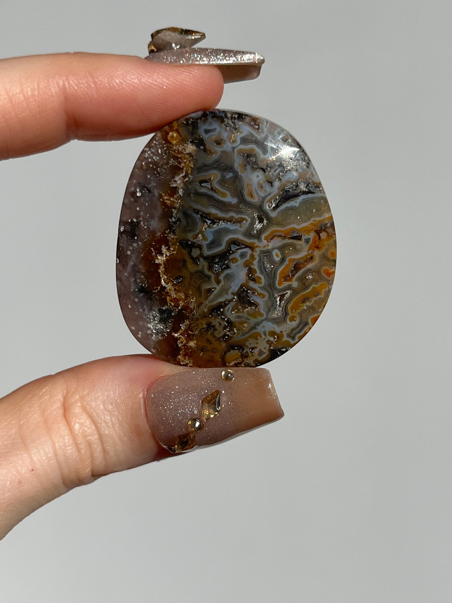 Agatised Petrified Wood Flatstone (You Choose)