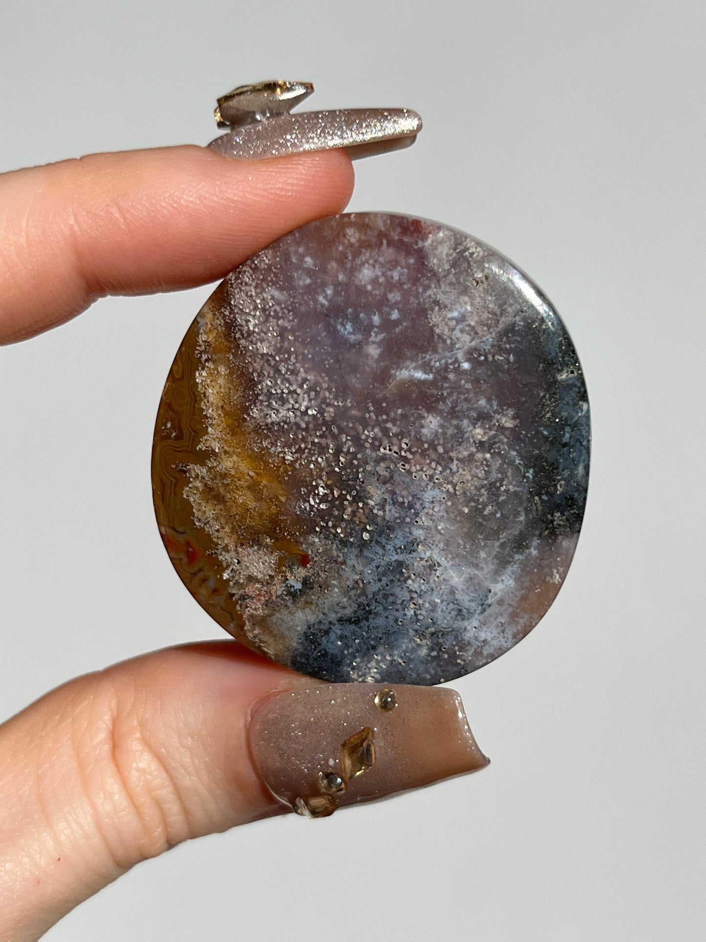 Agatised Petrified Wood Flatstone (You Choose)