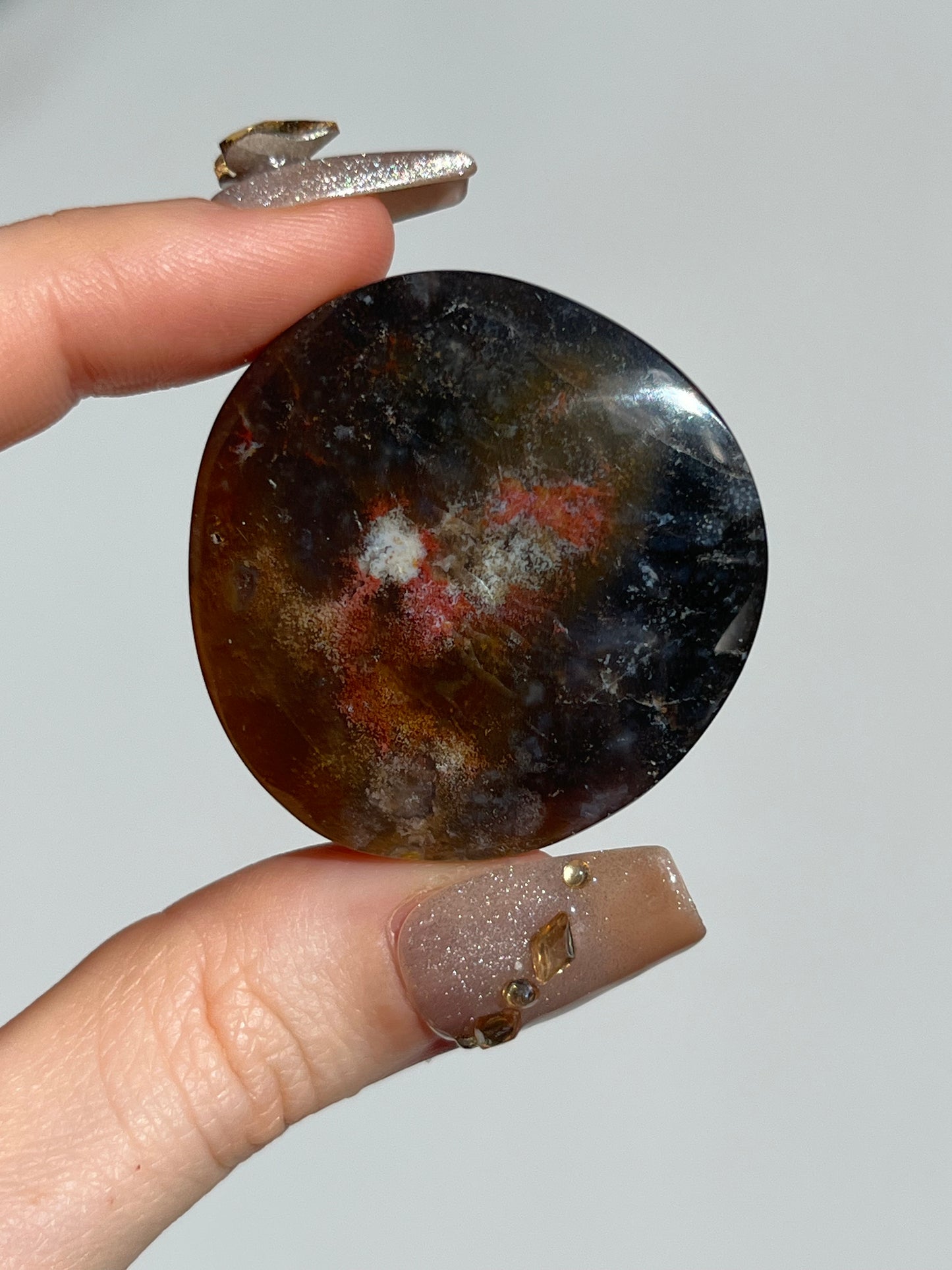 Agatised Petrified Wood Flatstone (You Choose)