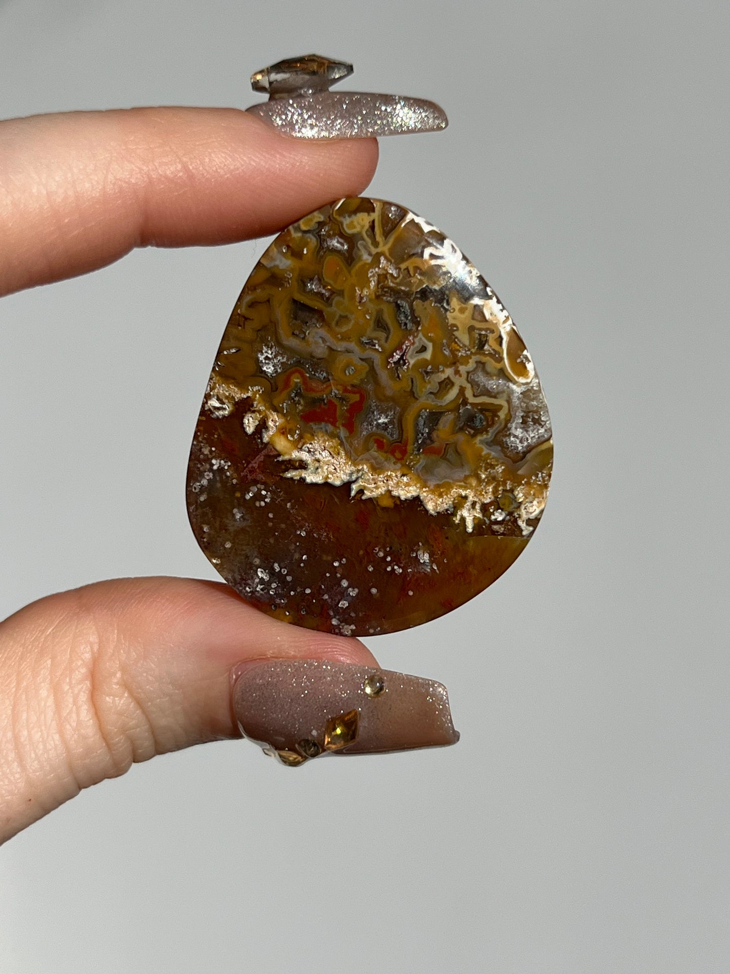 Agatised Petrified Wood Flatstone (You Choose)