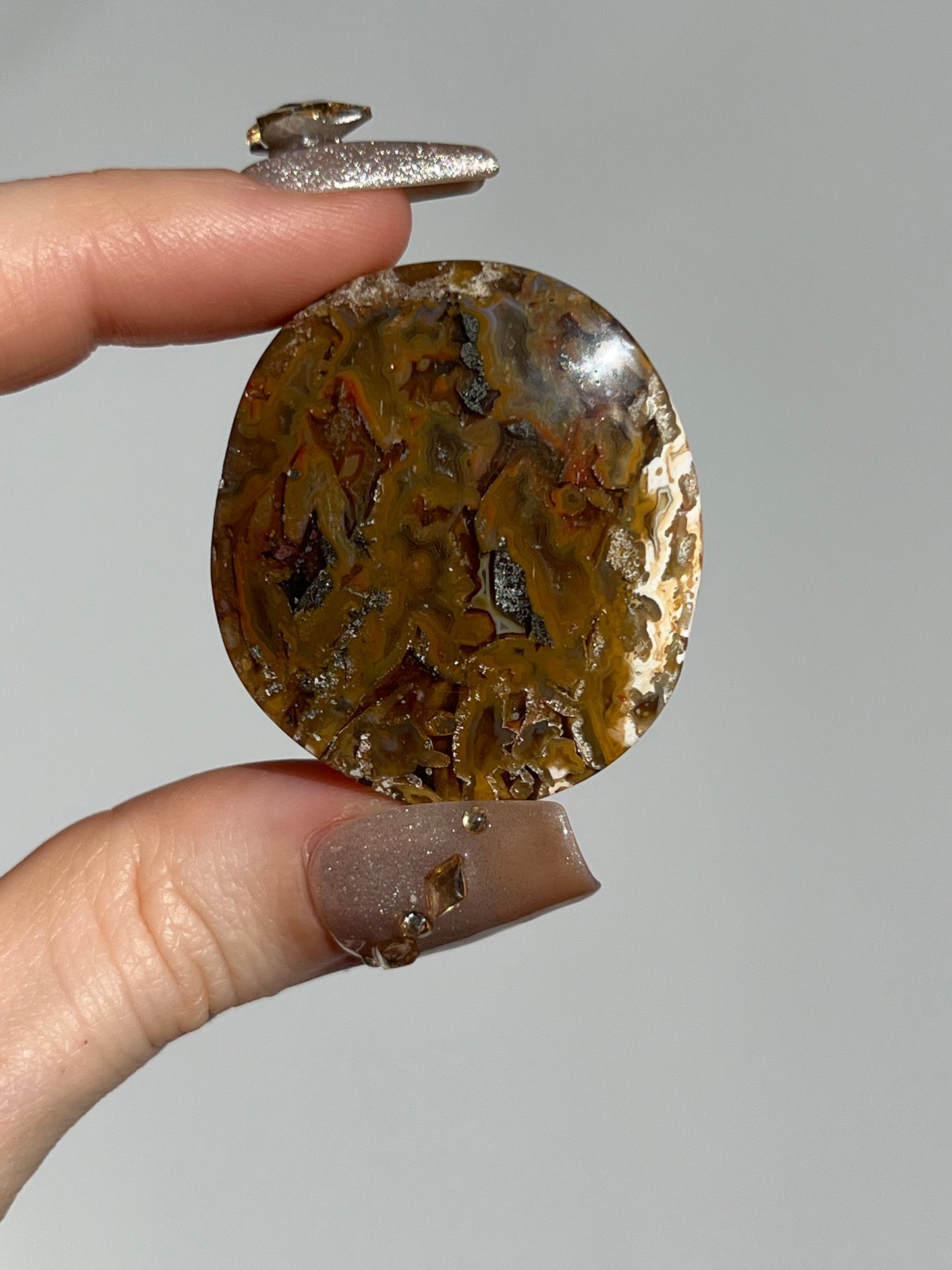Agatised Petrified Wood Flatstone (You Choose)