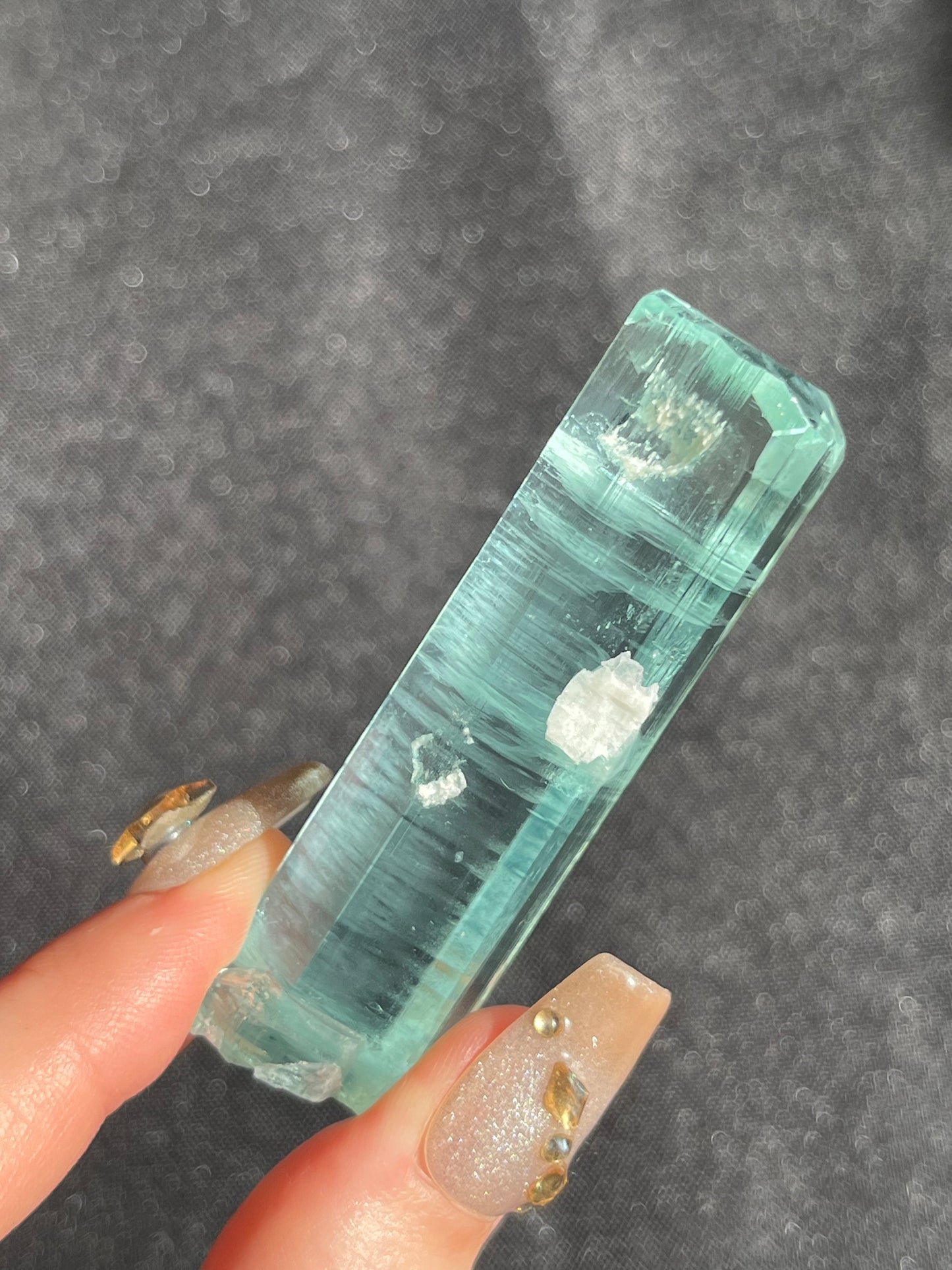 'Chandani' Aquamarine with Feldspar Specimen B (Collector’s Choice)