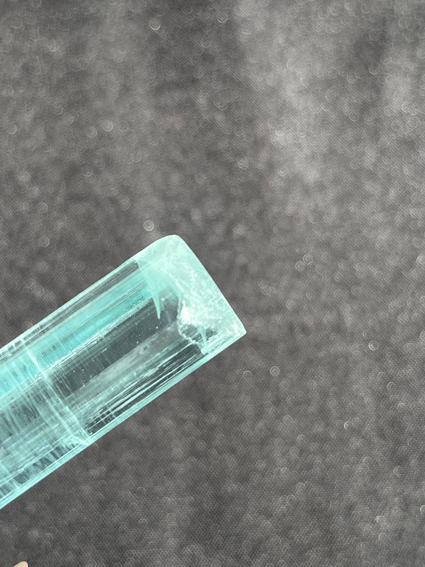 'Chanan' Aquamarine Specimen with Fingerprint Pattern in Termination C (Collector’s Choice)
