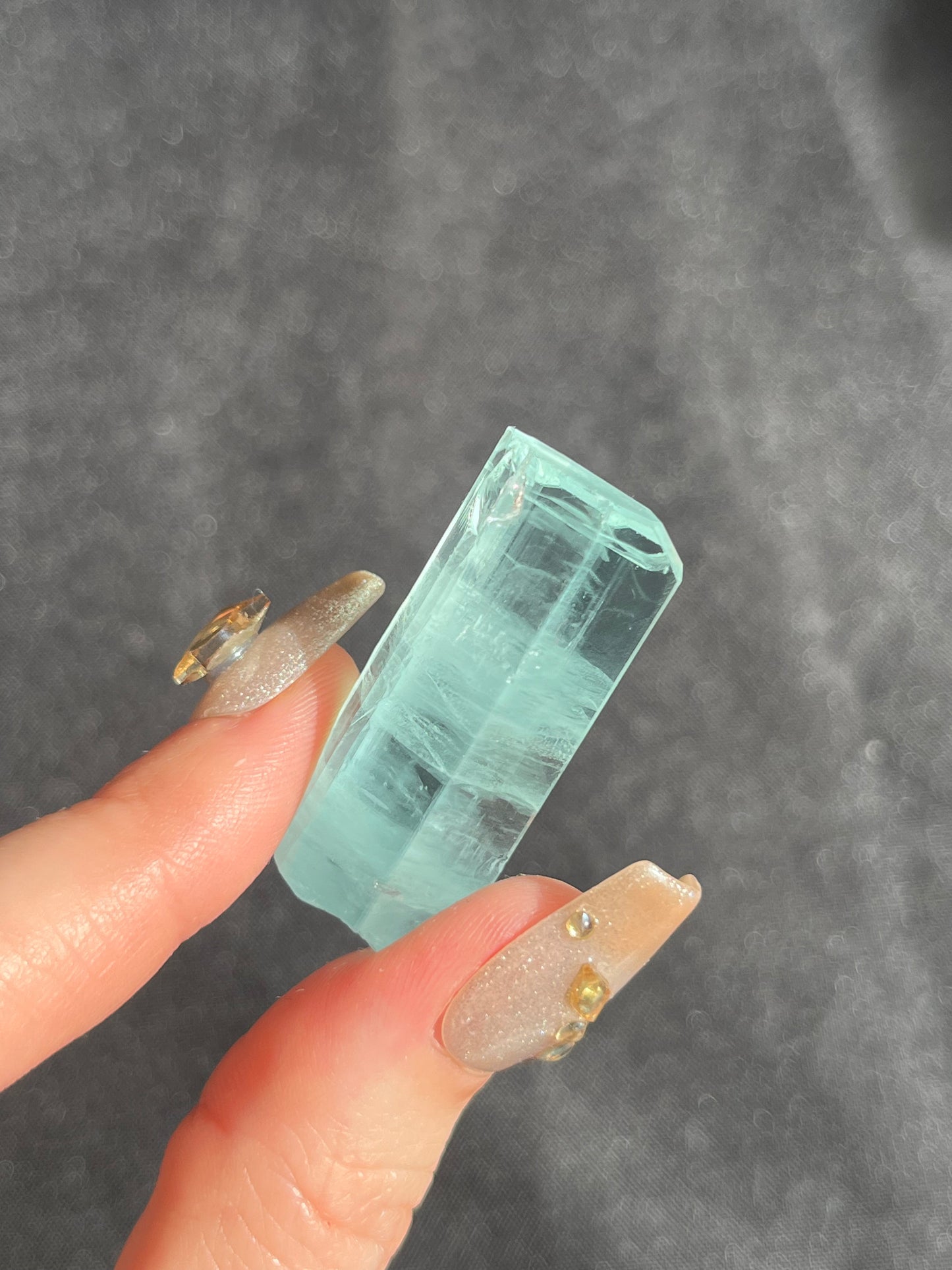 Aquamarine Specimen with Natural Faceted Termination N