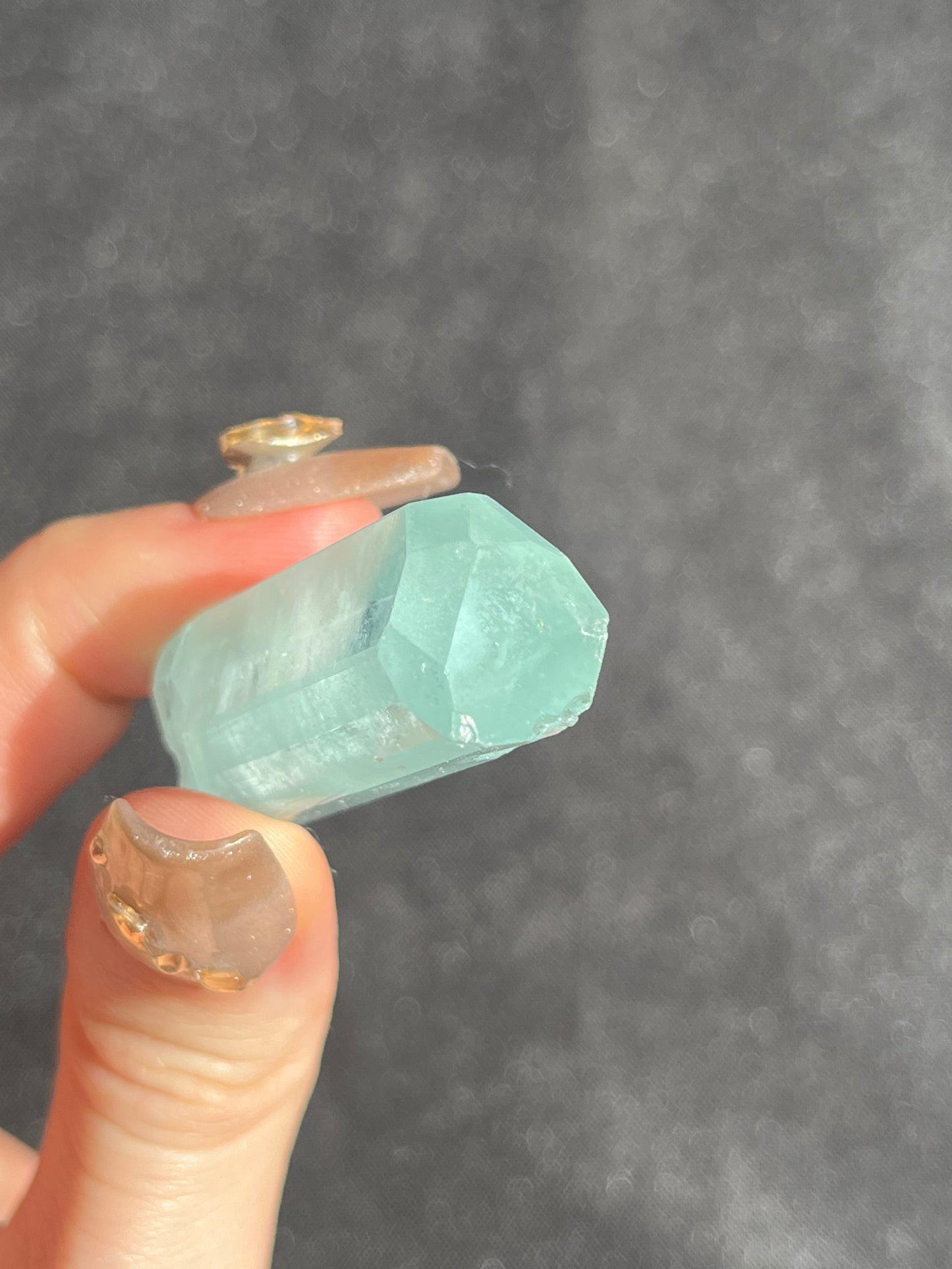 Aquamarine Specimen with Natural Faceted Termination N