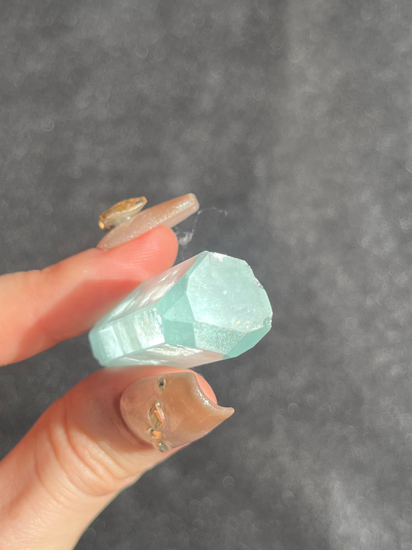 Aquamarine Specimen with Natural Faceted Termination N
