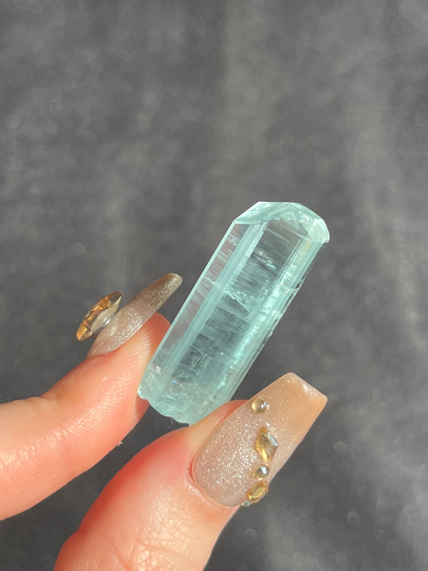 Aquamarine with Muscovite Specimen O
