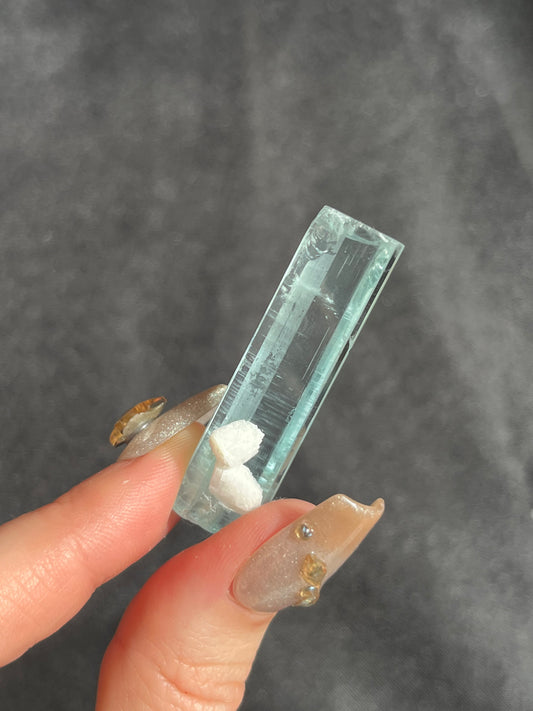 Aquamarine with Feldspar Specimen P