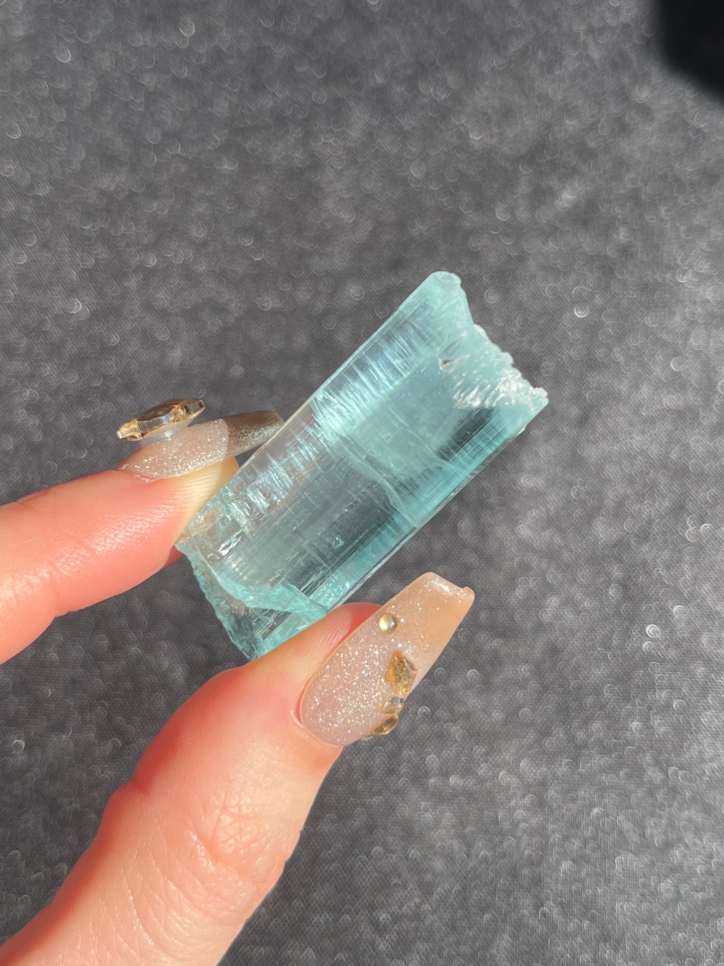 Aquamarine with Natural Etched Termination Specimen R