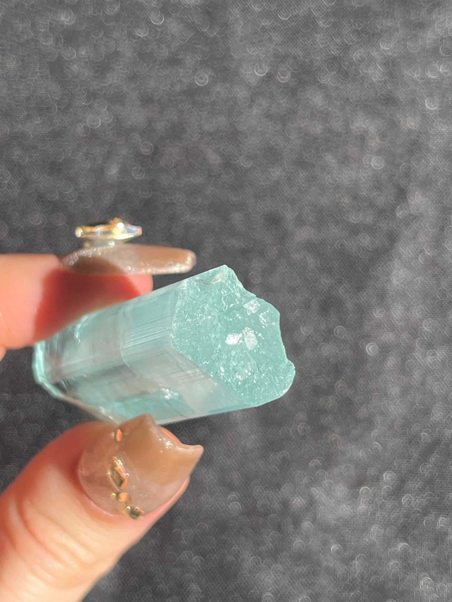 Aquamarine with Natural Etched Termination Specimen R