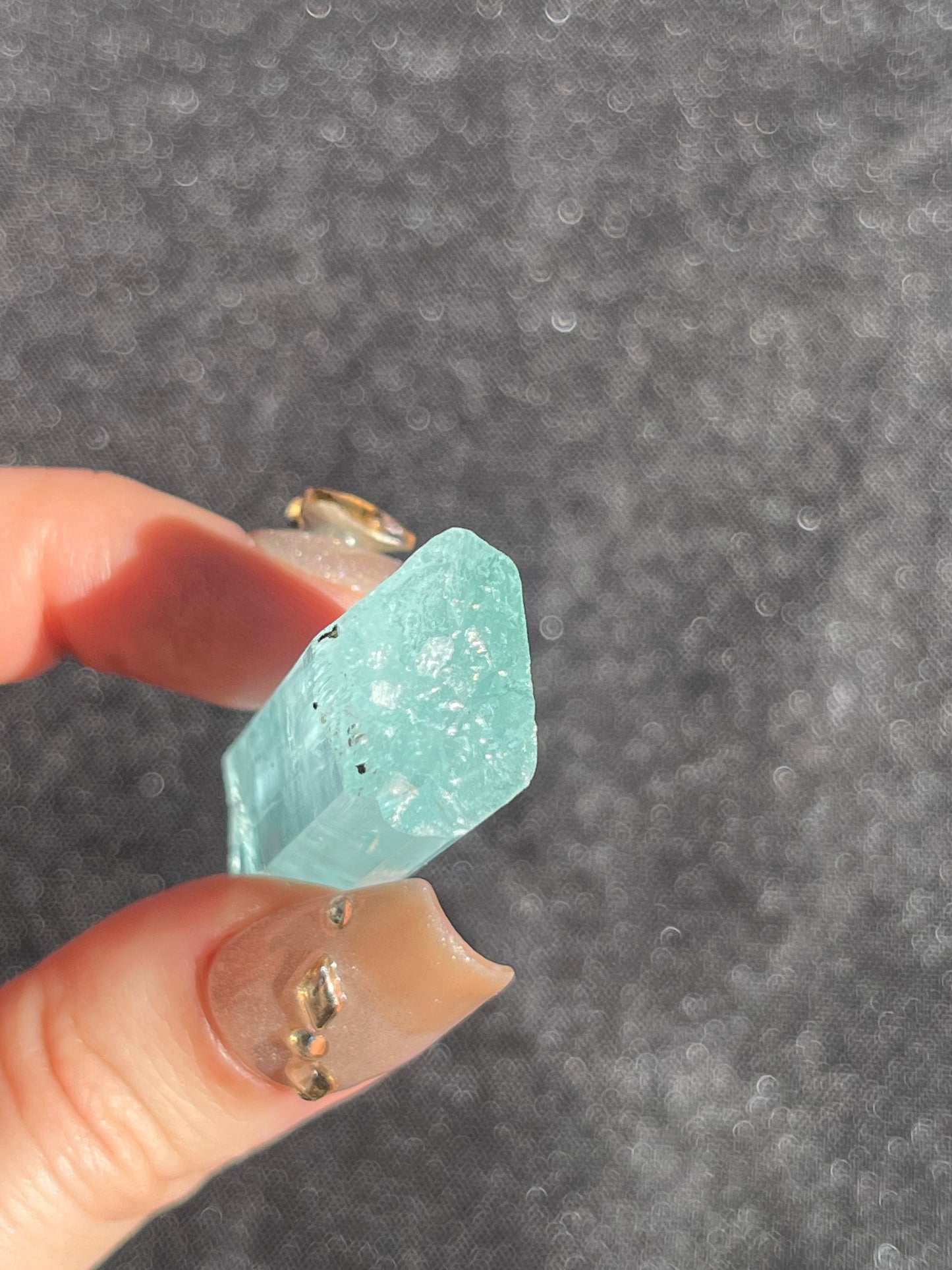 Aquamarine with Natural Etched Termination Specimen R
