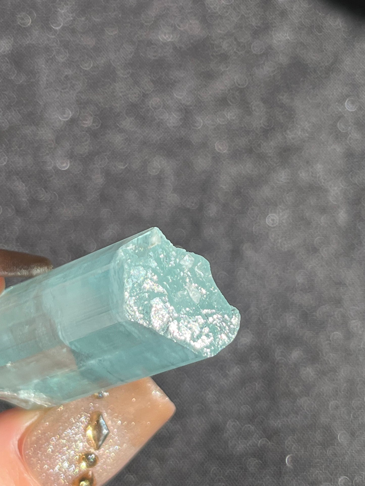 Aquamarine with Natural Etched Termination Specimen R