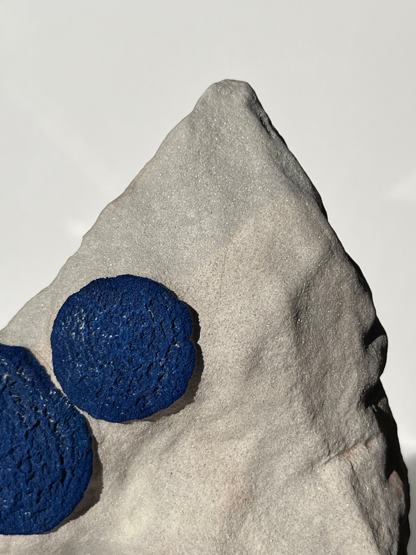 Azurite Sun on Clay Specimen B