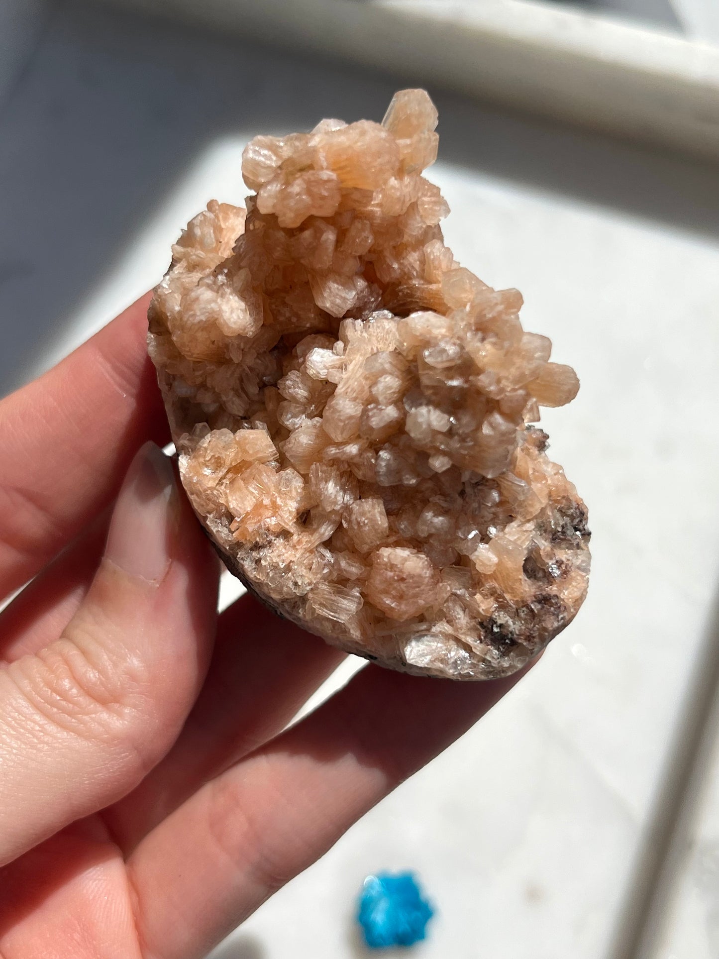 Caja de muestras de mini minerales indios