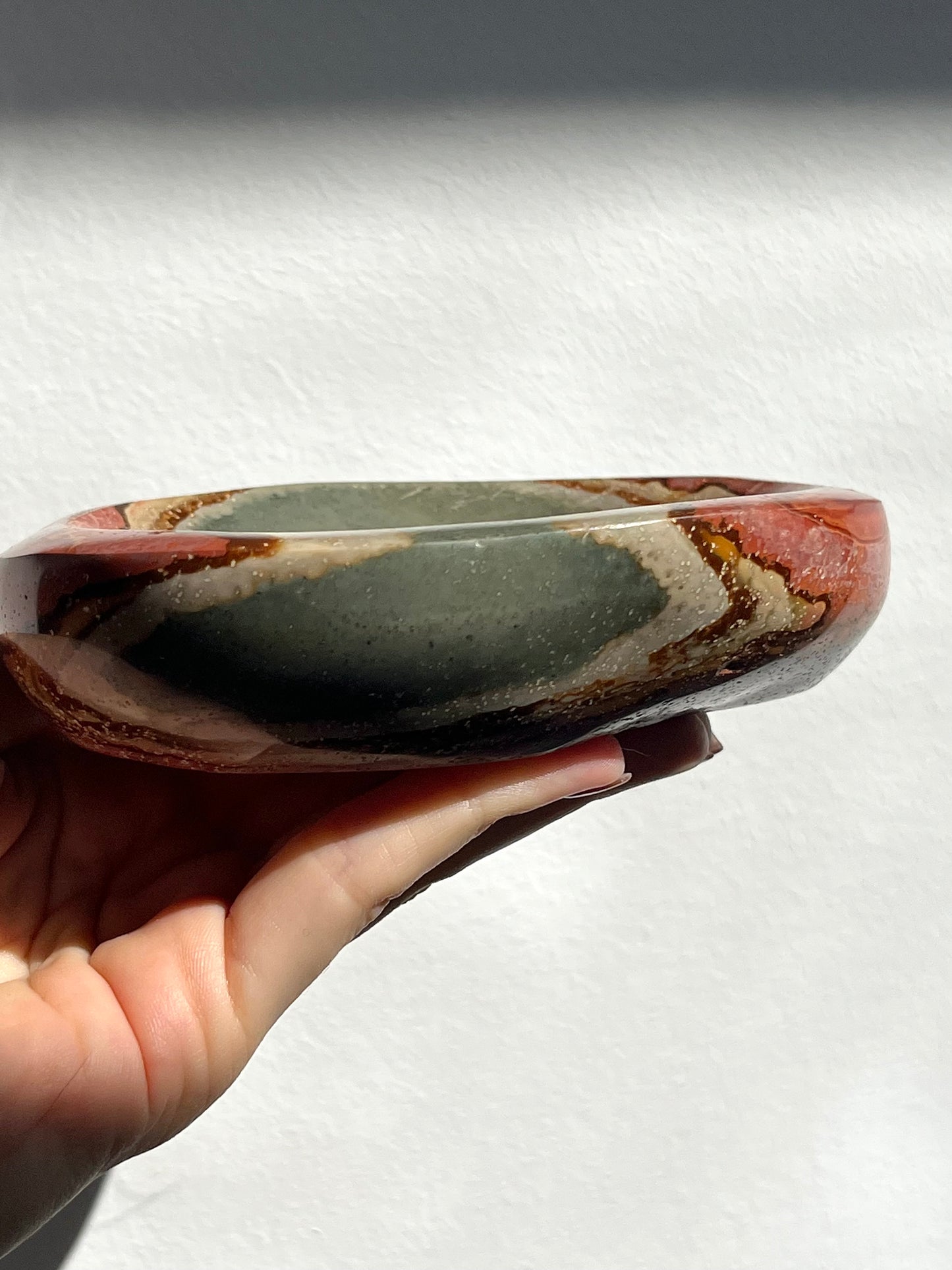 Polychrome Jasper Bowl 02