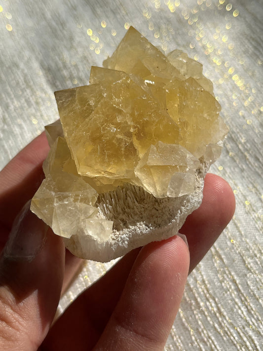 Collector Grade Beijing Yellow Fluorite Specimen