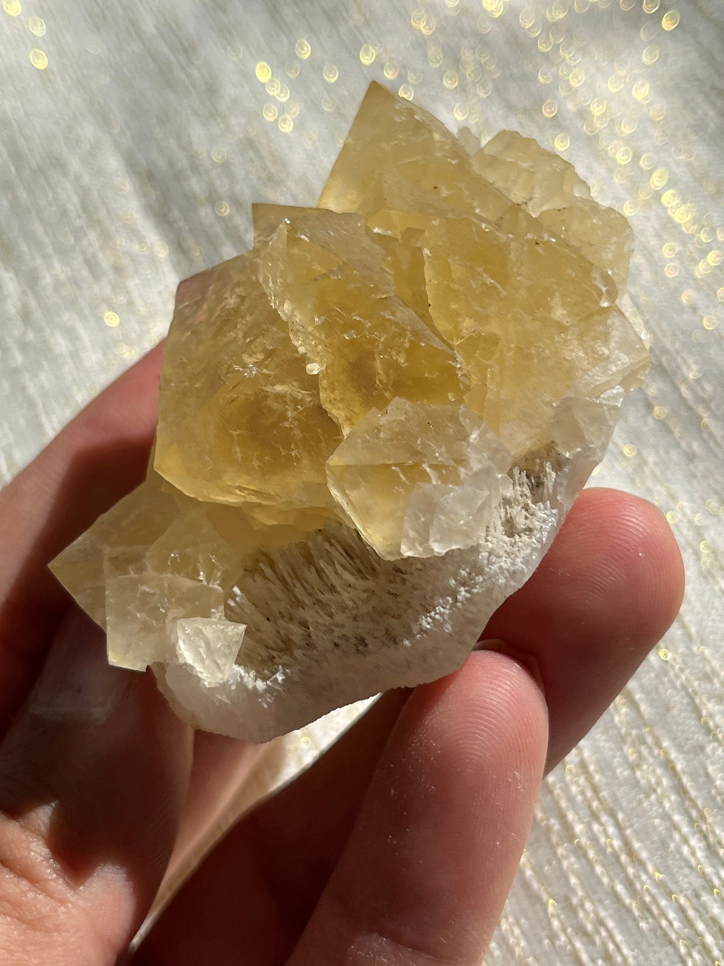 Collector Grade Beijing Yellow Fluorite Specimen