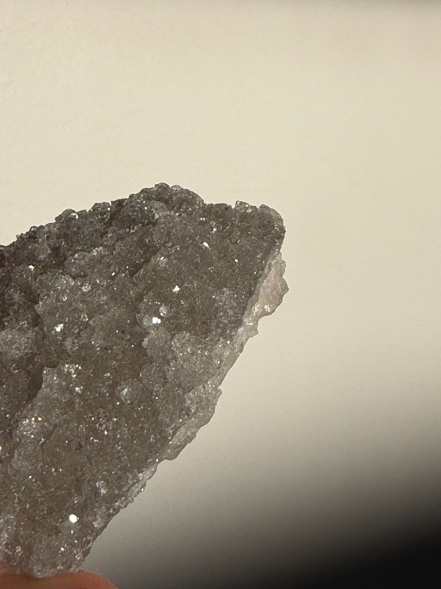Black-Grey Chalcedony with Apophyllite Specimen I