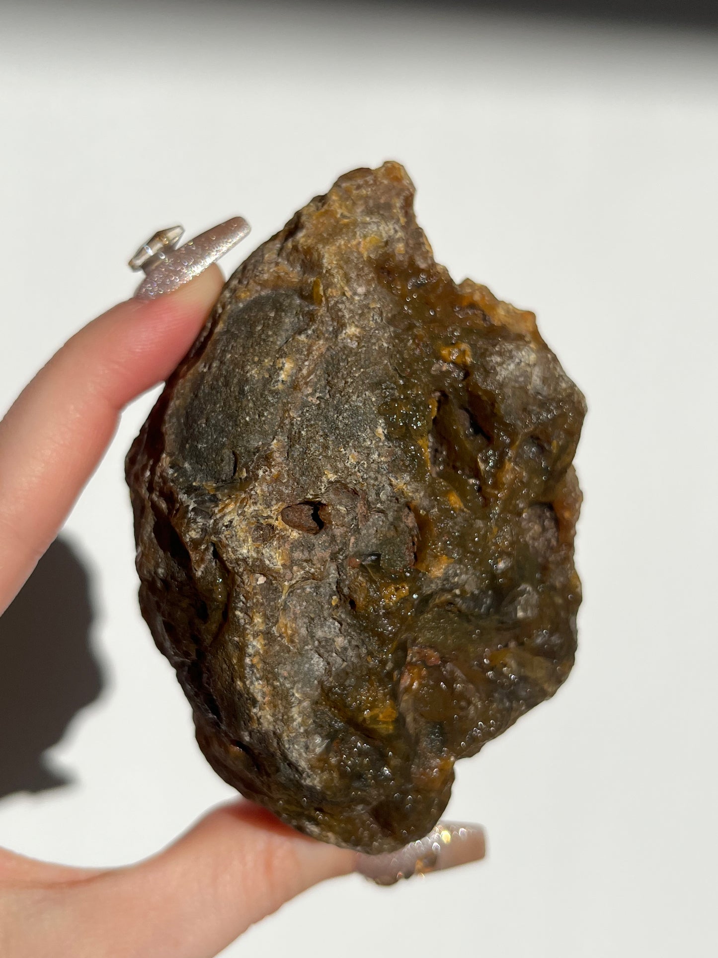 'Oasis Bloom' Blue East Indonesian Agate Geode