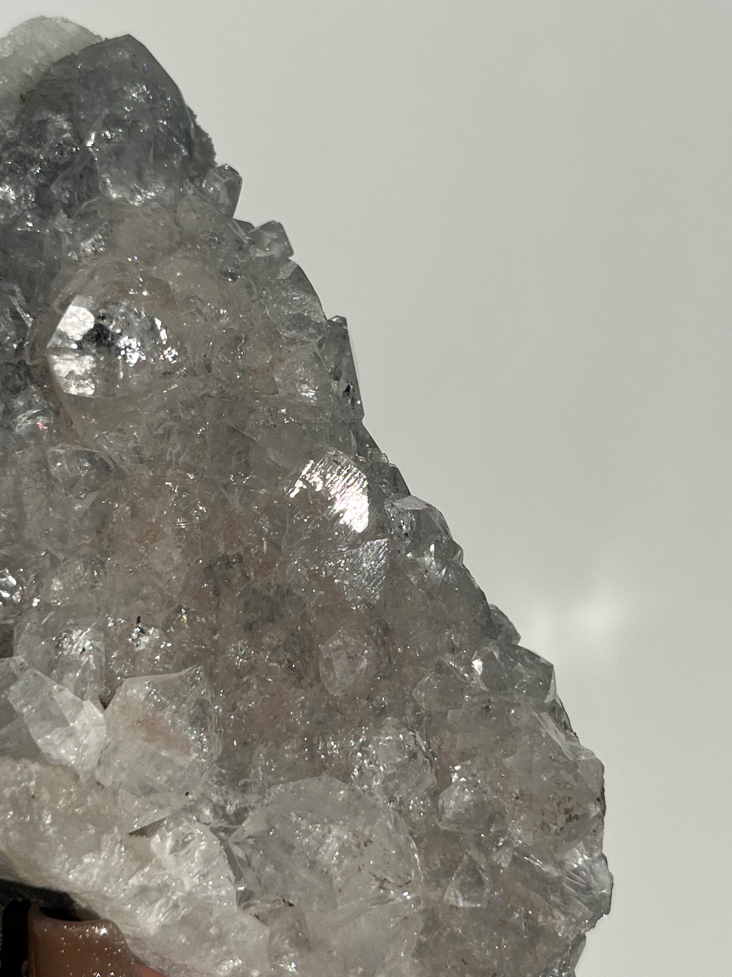 Blue Chalcedony and Apophyllite Specimen E