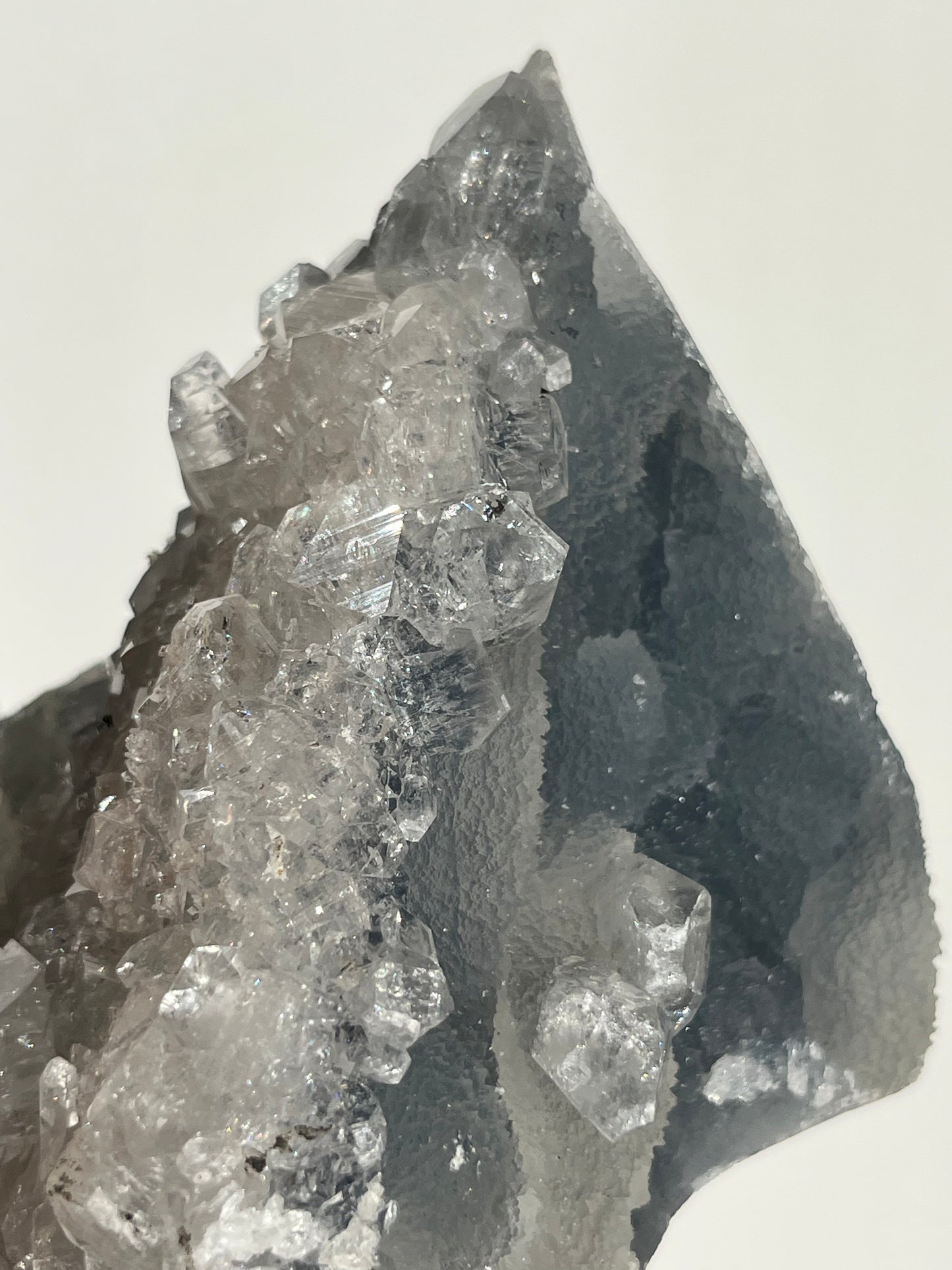 Blue Chalcedony and Apophyllite Specimen E