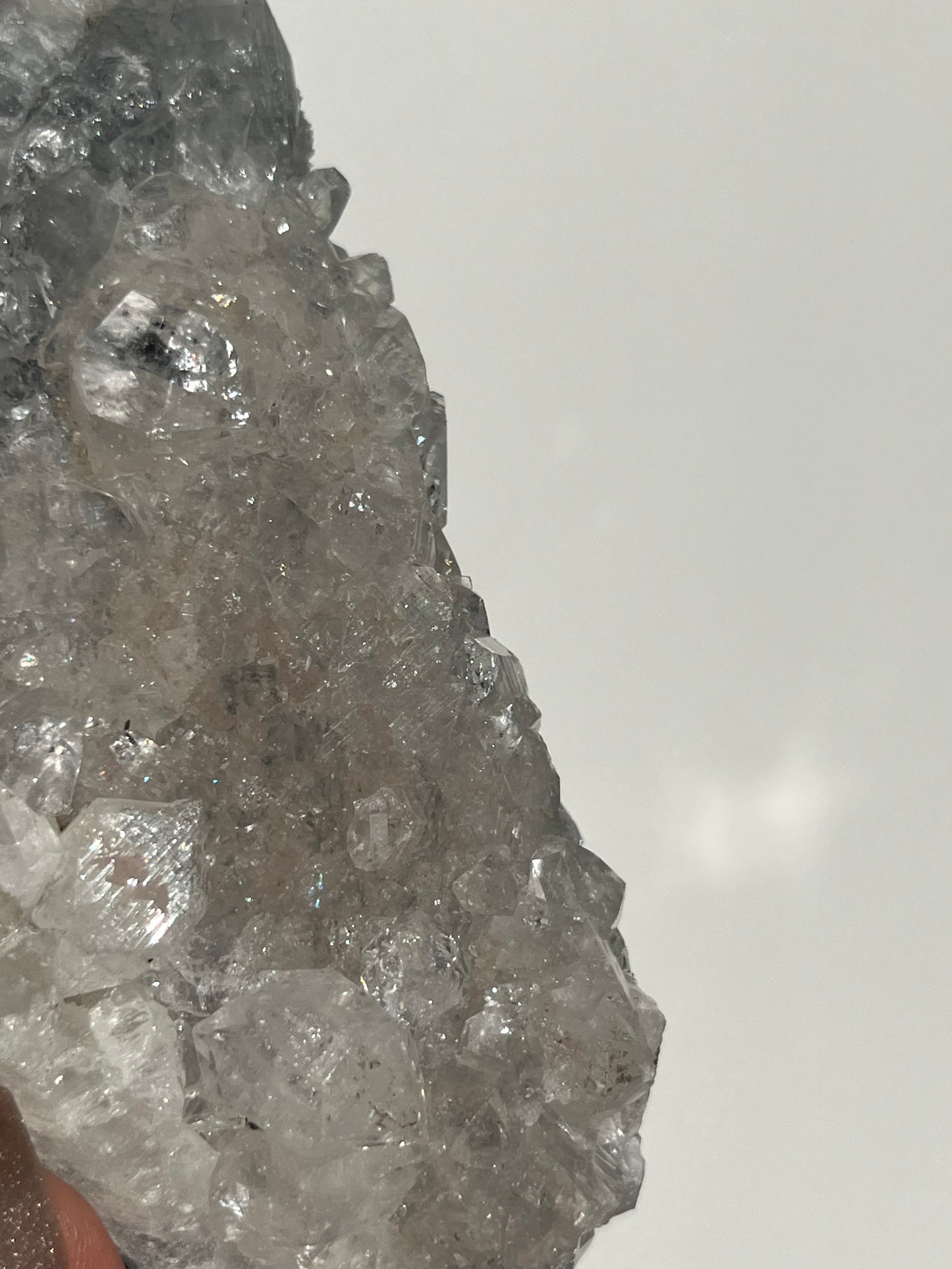 Blue Chalcedony and Apophyllite Specimen E
