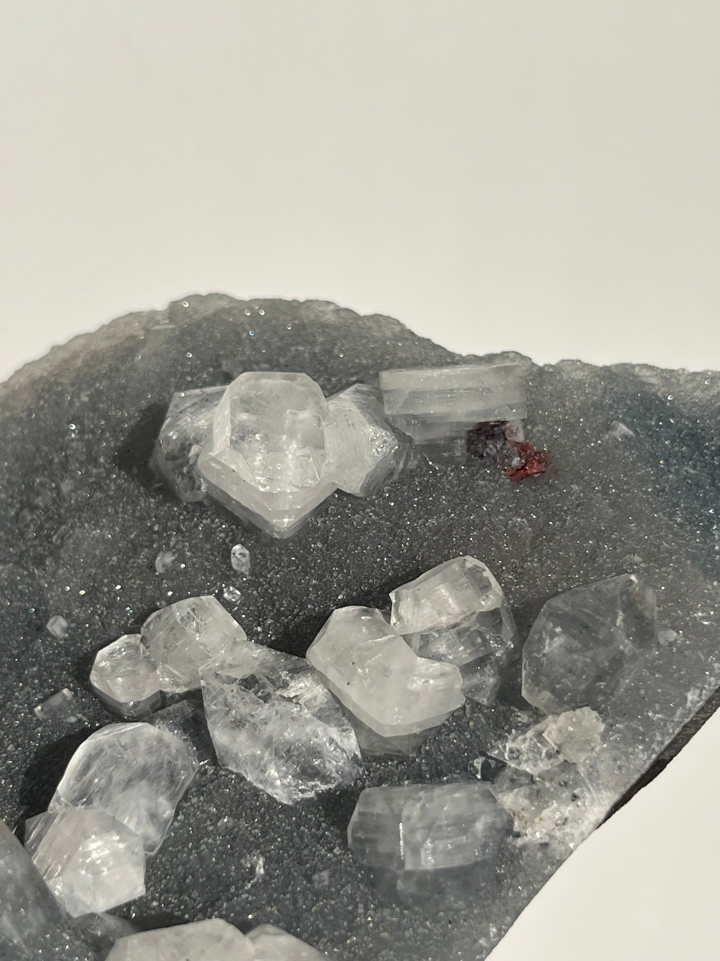 Blue-Grey Chalcedony and Apophyllite Specimen K