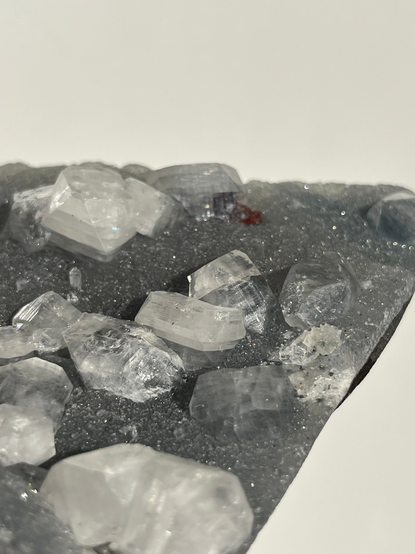 Blue-Grey Chalcedony and Apophyllite Specimen K