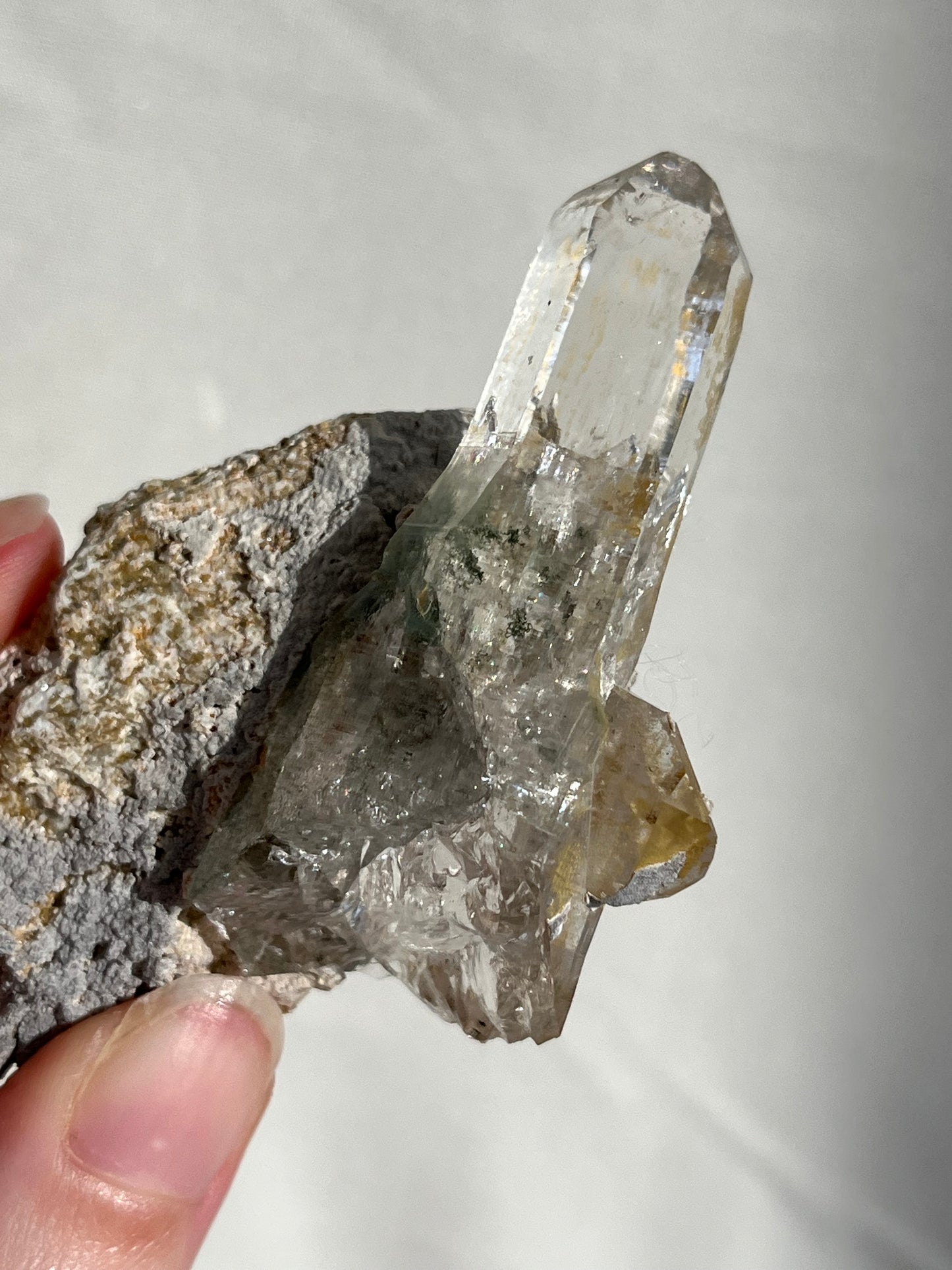 Chlorite Included Himalayan Quartz w/Muscovite #8