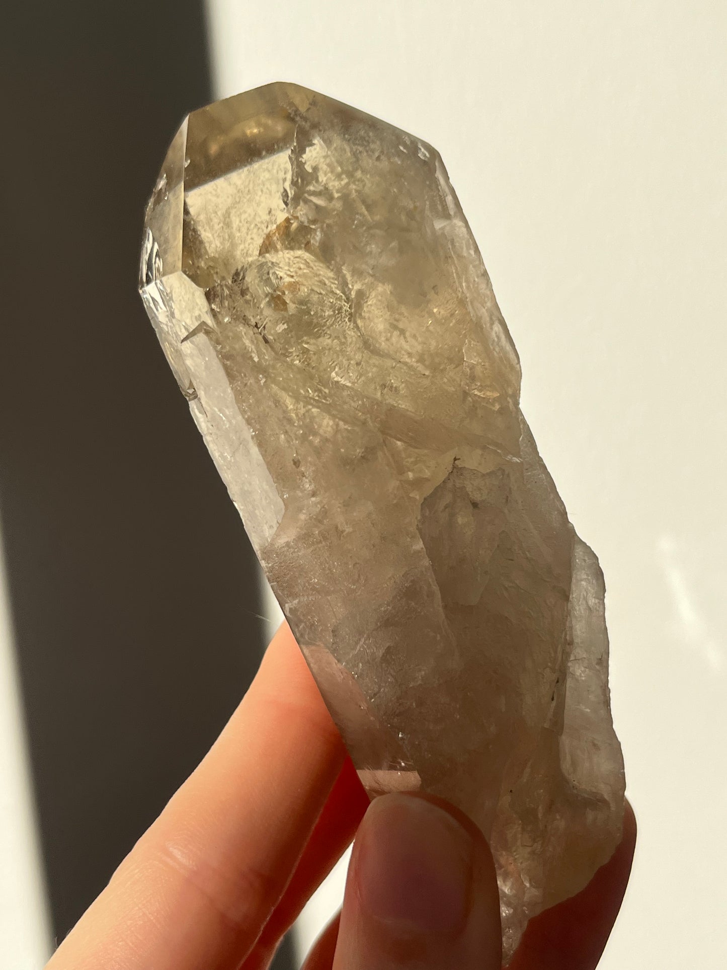Natural Citrine Raw Wand
