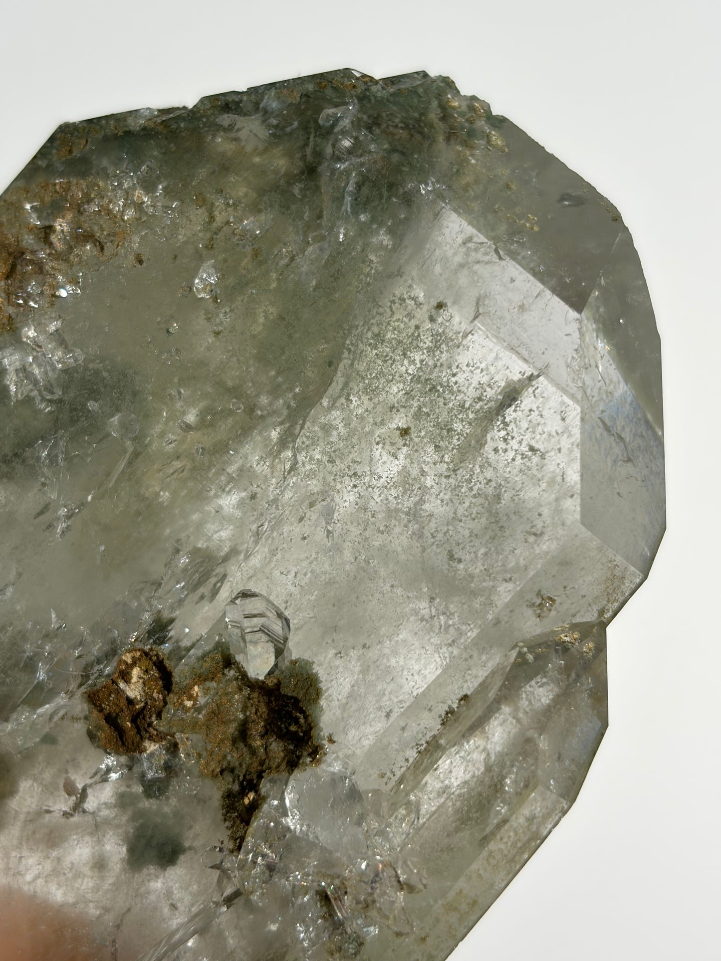 Chlorite Included Faden Quartz Specimen B