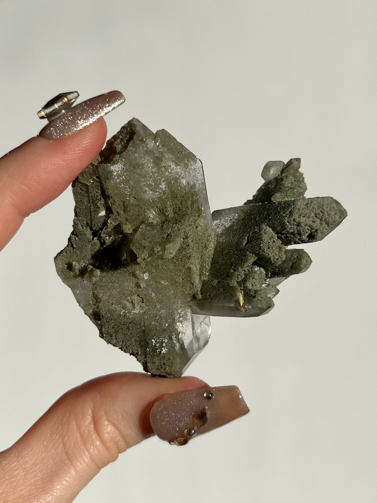 Chlorite Faden Quartz Specimen C